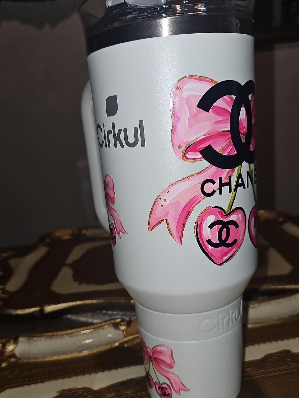 Cirkul StrawSip 40 oz All-Day Tumbler ADD DTF DESIGN FREE!
